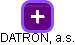 DATRON, a.s. - obrázek vizuálního zobrazení vztahů obchodního rejstříku
