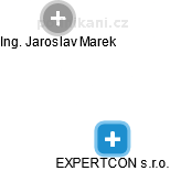 EXPERTCON s.r.o. - obrázek vizuálního zobrazení vztahů obchodního rejstříku