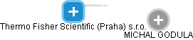 Thermo Fisher Scientific (Praha) s.r.o. - náhled vizuálního zobrazení vztahů obchodního rejstříku