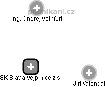 SK Slavia Vejprnice,z.s. - obrázek vizuálního zobrazení vztahů obchodního rejstříku