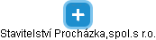 Stavitelství Procházka,spol.s r.o. - obrázek vizuálního zobrazení vztahů obchodního rejstříku
