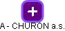 A - CHURON a.s. - obrázek vizuálního zobrazení vztahů obchodního rejstříku