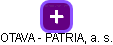 OTAVA - PATRIA, a. s. - obrázek vizuálního zobrazení vztahů obchodního rejstříku