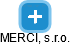 MERCI, s.r.o. - obrázek vizuálního zobrazení vztahů obchodního rejstříku