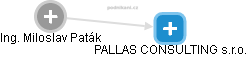 PALLAS CONSULTING s.r.o. - obrázek vizuálního zobrazení vztahů obchodního rejstříku