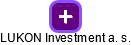 LUKON Investment a. s. - obrázek vizuálního zobrazení vztahů obchodního rejstříku