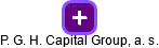 P. G. H. Capital Group, a. s. - obrázek vizuálního zobrazení vztahů obchodního rejstříku