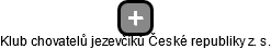 Klub chovatelů jezevčíků České republiky z. s. - obrázek vizuálního zobrazení vztahů obchodního rejstříku