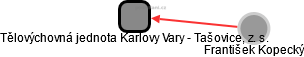 Tělovýchovná jednota Karlovy Vary - Tašovice, z. s. - obrázek vizuálního zobrazení vztahů obchodního rejstříku
