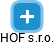 HOF s.r.o. - obrázek vizuálního zobrazení vztahů obchodního rejstříku