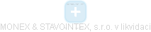 MONEX & STAVOINTEX, s.r.o. v likvidaci - obrázek vizuálního zobrazení vztahů obchodního rejstříku