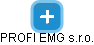 PROFI EMG s.r.o. - obrázek vizuálního zobrazení vztahů obchodního rejstříku