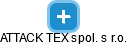 ATTACK TEX spol. s r.o. - obrázek vizuálního zobrazení vztahů obchodního rejstříku