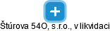 Štúrova 54O, s.r.o., v likvidaci - obrázek vizuálního zobrazení vztahů obchodního rejstříku