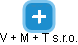 V + M + T s.r.o. - obrázek vizuálního zobrazení vztahů obchodního rejstříku