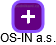 OS-IN a.s. - obrázek vizuálního zobrazení vztahů obchodního rejstříku