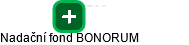 Nadační fond BONORUM - obrázek vizuálního zobrazení vztahů obchodního rejstříku