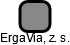 ErgaVia, z. s. - obrázek vizuálního zobrazení vztahů obchodního rejstříku