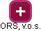 ORS, v.o.s. - obrázek vizuálního zobrazení vztahů obchodního rejstříku