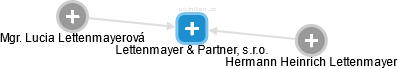 Lettenmayer & Partner, s.r.o. - obrázek vizuálního zobrazení vztahů obchodního rejstříku