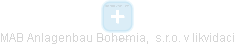 MAB Anlagenbau Bohemia,  s.r.o. v likvidaci - obrázek vizuálního zobrazení vztahů obchodního rejstříku