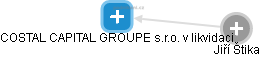 COSTAL CAPITAL GROUPE s.r.o. v likvidaci - obrázek vizuálního zobrazení vztahů obchodního rejstříku