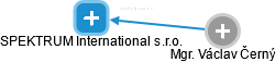 SPEKTRUM International s.r.o. - obrázek vizuálního zobrazení vztahů obchodního rejstříku
