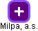 Milpa, a.s. - obrázek vizuálního zobrazení vztahů obchodního rejstříku
