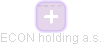ECON holding a.s. - obrázek vizuálního zobrazení vztahů obchodního rejstříku