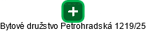 Bytové družstvo Petrohradská 1219/25 - obrázek vizuálního zobrazení vztahů obchodního rejstříku
