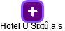 Hotel U Sixtů,a.s. - obrázek vizuálního zobrazení vztahů obchodního rejstříku