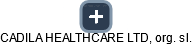 CADILA HEALTHCARE LTD, org. sl. - obrázek vizuálního zobrazení vztahů obchodního rejstříku