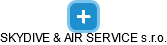 SKYDIVE & AIR SERVICE s.r.o. - obrázek vizuálního zobrazení vztahů obchodního rejstříku