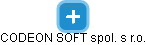 CODEON SOFT spol. s r.o. - obrázek vizuálního zobrazení vztahů obchodního rejstříku