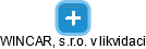 WINCAR, s.r.o. v likvidaci - obrázek vizuálního zobrazení vztahů obchodního rejstříku