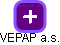 VEPAP a.s. - obrázek vizuálního zobrazení vztahů obchodního rejstříku