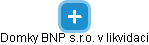 Domky BNP s.r.o. v likvidaci - obrázek vizuálního zobrazení vztahů obchodního rejstříku