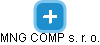 MNG COMP s. r. o. - obrázek vizuálního zobrazení vztahů obchodního rejstříku