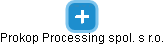 Prokop Processing spol. s r.o. - obrázek vizuálního zobrazení vztahů obchodního rejstříku