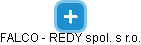 FALCO - REDY spol. s r.o. - obrázek vizuálního zobrazení vztahů obchodního rejstříku