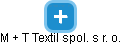 M + T Textil spol. s r. o. - obrázek vizuálního zobrazení vztahů obchodního rejstříku