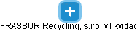 FRASSUR Recycling, s.r.o. v likvidaci - obrázek vizuálního zobrazení vztahů obchodního rejstříku