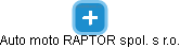 Auto moto RAPTOR spol. s r.o. - obrázek vizuálního zobrazení vztahů obchodního rejstříku