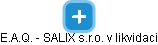 E.A.Q. - SALIX s.r.o. v likvidaci - obrázek vizuálního zobrazení vztahů obchodního rejstříku