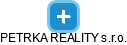 PETRKA REALITY s.r.o. - obrázek vizuálního zobrazení vztahů obchodního rejstříku