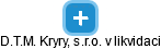 D.T.M. Kryry, s.r.o. v likvidaci - obrázek vizuálního zobrazení vztahů obchodního rejstříku