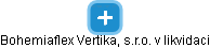 Bohemiaflex Vertika, s.r.o. v likvidaci - obrázek vizuálního zobrazení vztahů obchodního rejstříku