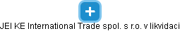 JEI KE International Trade spol. s r.o. v likvidaci - obrázek vizuálního zobrazení vztahů obchodního rejstříku