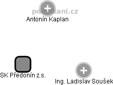 SK Předonín z.s. - obrázek vizuálního zobrazení vztahů obchodního rejstříku