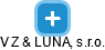 V Z & LUNA, s.r.o. - obrázek vizuálního zobrazení vztahů obchodního rejstříku